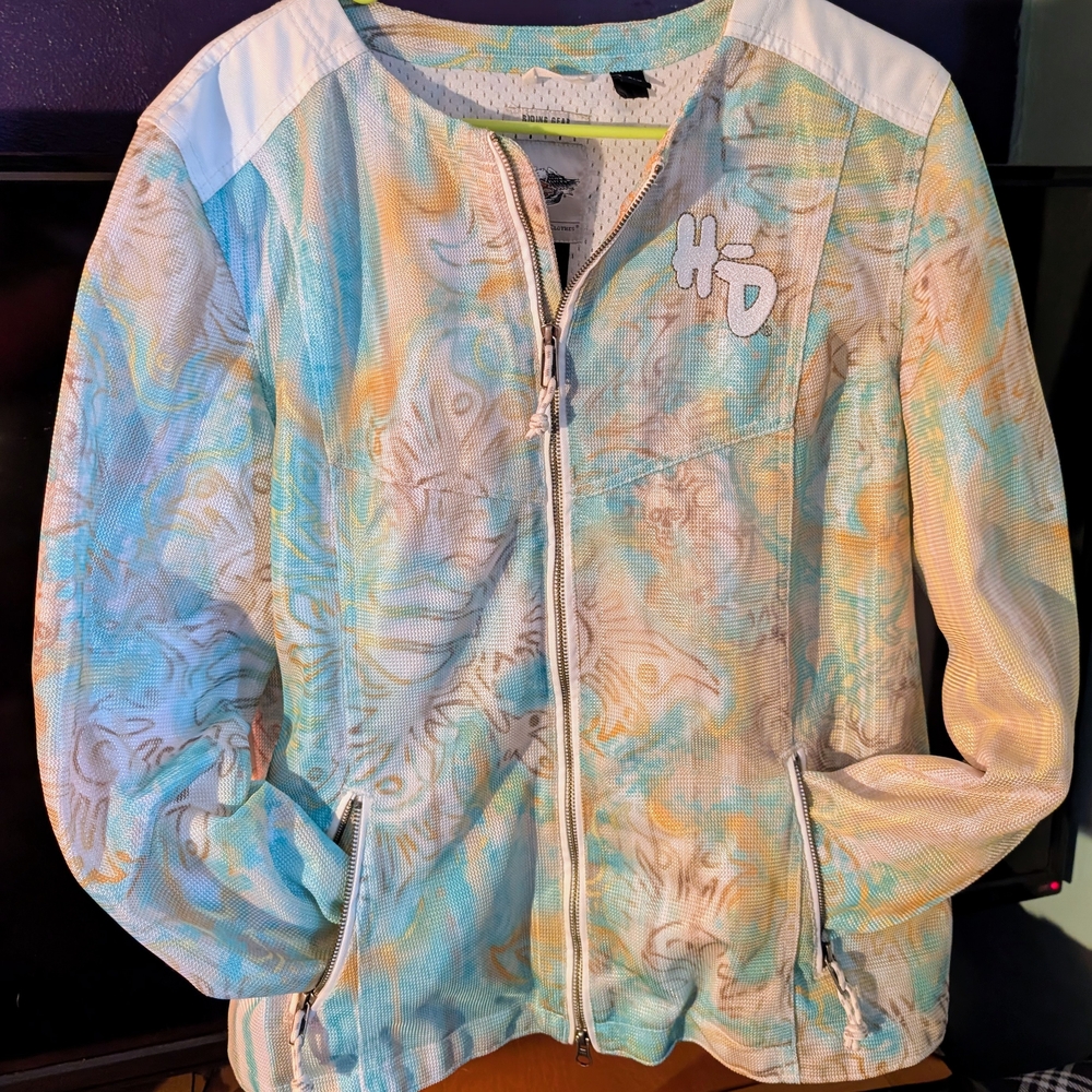 Harley-Davidson Los Cabos Poly Mesh Bomber Riding Jacket